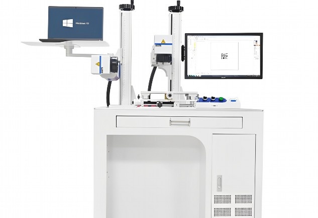 COB在线激光镭雕机红光和标刻对应不起来