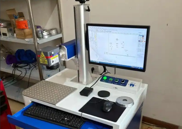 紫外激光打标机在塑料按钮加工中的应用