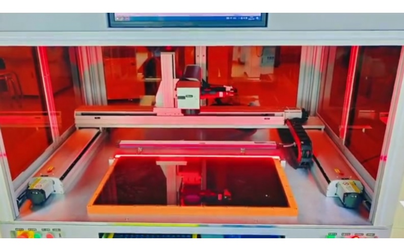 液晶面板激光划线机整线节拍优化方案